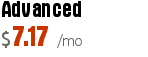 Advanced @ $7.17/mo