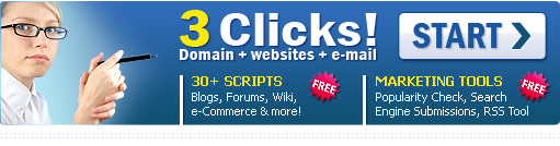 3-click hosting